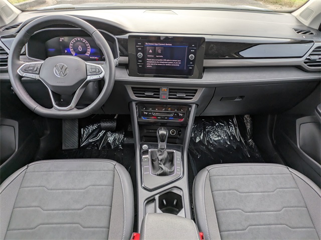 2026 Volkswagen Taos 1.5T SE Black Gray at Stokes Volkswagen