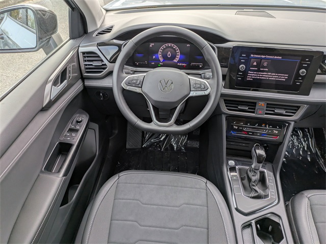 2026 Volkswagen Taos 1.5T SE Black Gray at Stokes Volkswagen