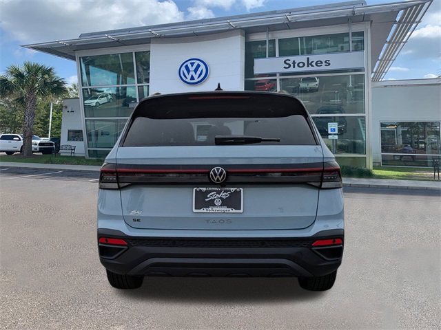 2026 Volkswagen Taos 1.5T SE Black Gray at Stokes Volkswagen