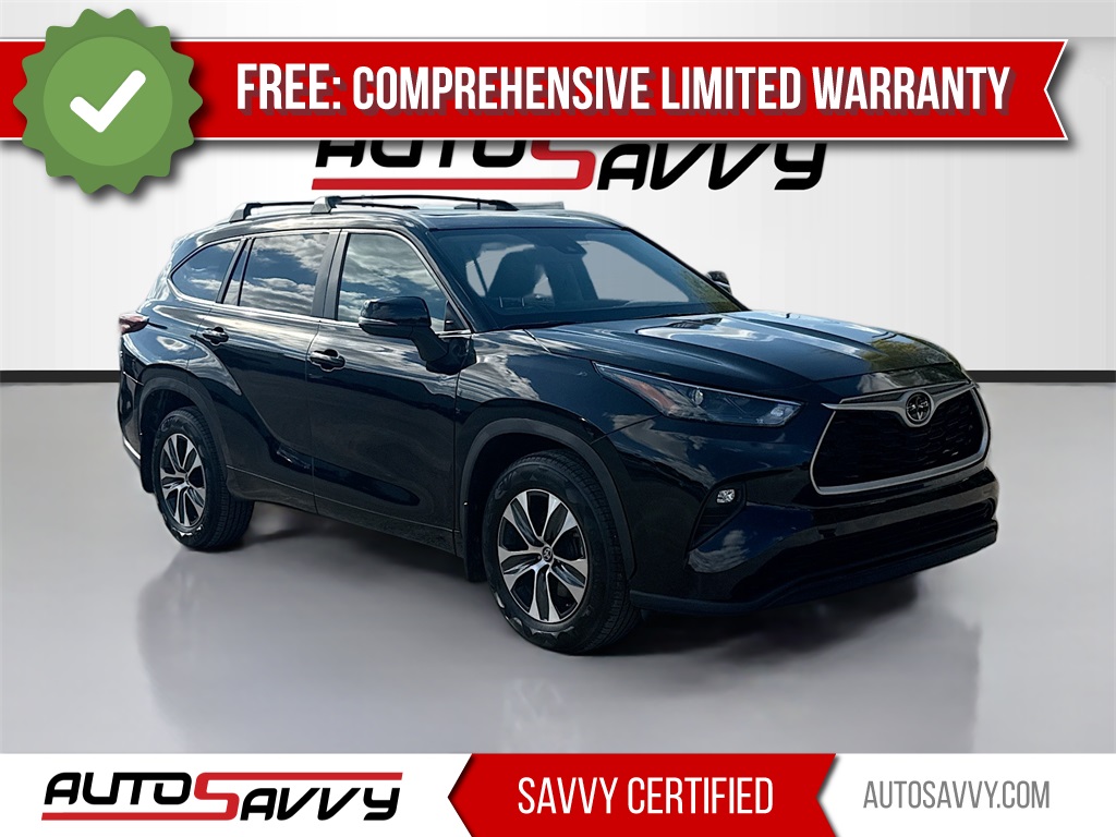 2024 Toyota Highlander XLE Blue at Don McGill Toyota