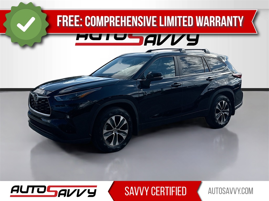 2024 Toyota Highlander XLE Blue at Don McGill Toyota