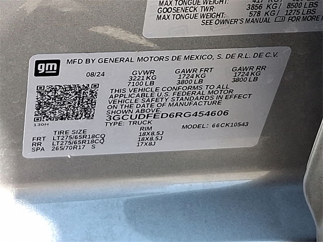 2024 Chevrolet Silverado 1500 LT Trail Boss for sale at PATRIOT BUICK GMC OF BOYERTOWN