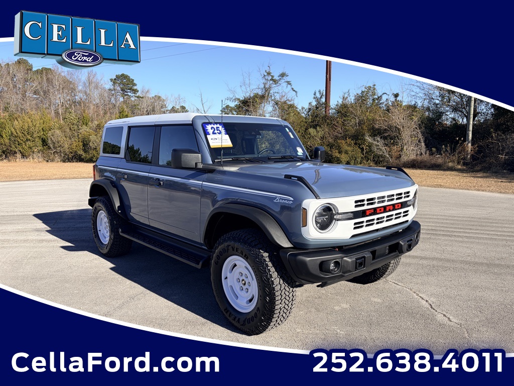 2025 Ford Bronco Heritage Edition 4-Door 4WD