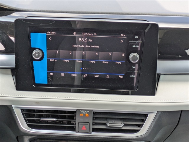 2025 Volkswagen Taos 1.5T SE White at Stokes Volkswagen