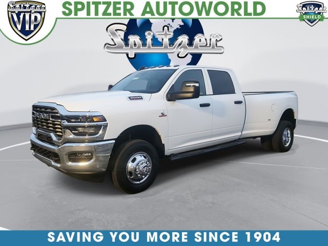 Bright White Clearcoat 2026 RAM 3500 Tradesman Crew Cab LB DRW 4WD Pickup Truck Four-Wheel Drive 8-Speed Automatic