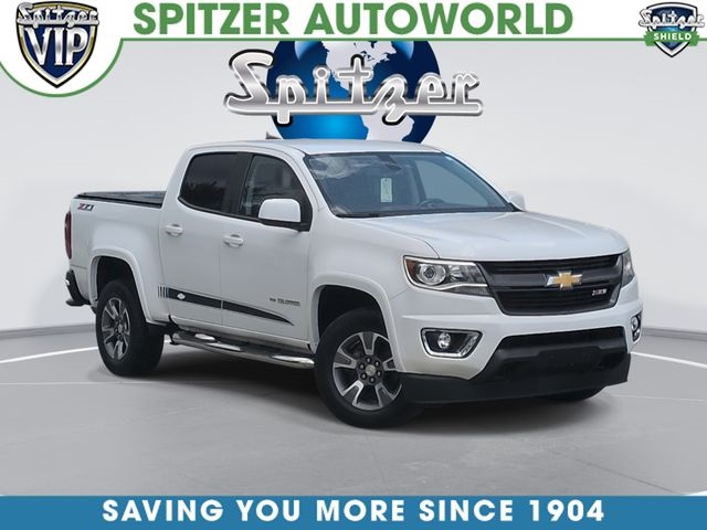 Summit White 2019 Chevrolet Colorado Pickup Truck Four-Wheel Drive 8-Speed Automatic
