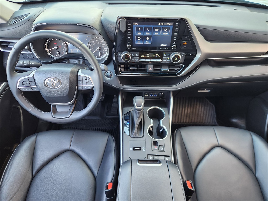 2022 Toyota Highlander XLE Silver at DeMontrond Mazda