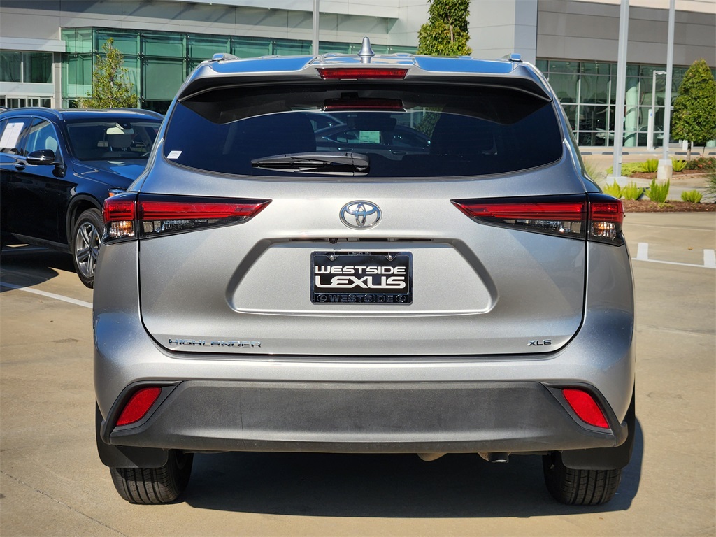 2022 Toyota Highlander XLE Silver at DeMontrond Mazda