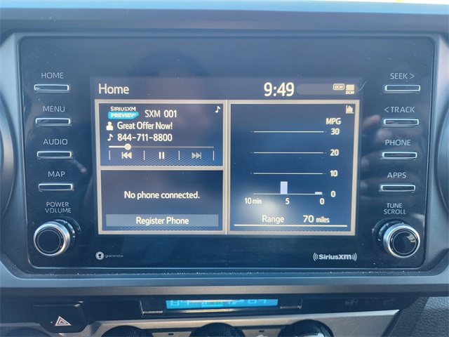 2023 Toyota Tacoma SR Silver at Don McGill Toyota