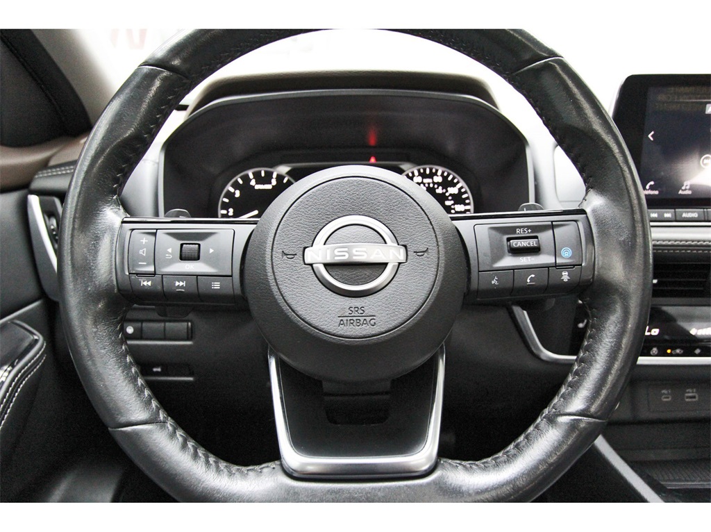 2023 Nissan Rogue SV Red at Texan Dodge Chrysler Jeep Ram