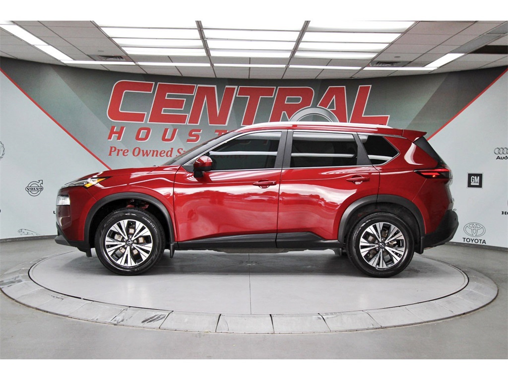 2023 Nissan Rogue SV Red at Texan Dodge Chrysler Jeep Ram
