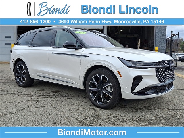 White Platinum Clearcoat Metallic 2024 Lincoln Nautilus Hybrid Reserve AWD SUV / Crossover All-Wheel Drive Continuously Variable Transmission