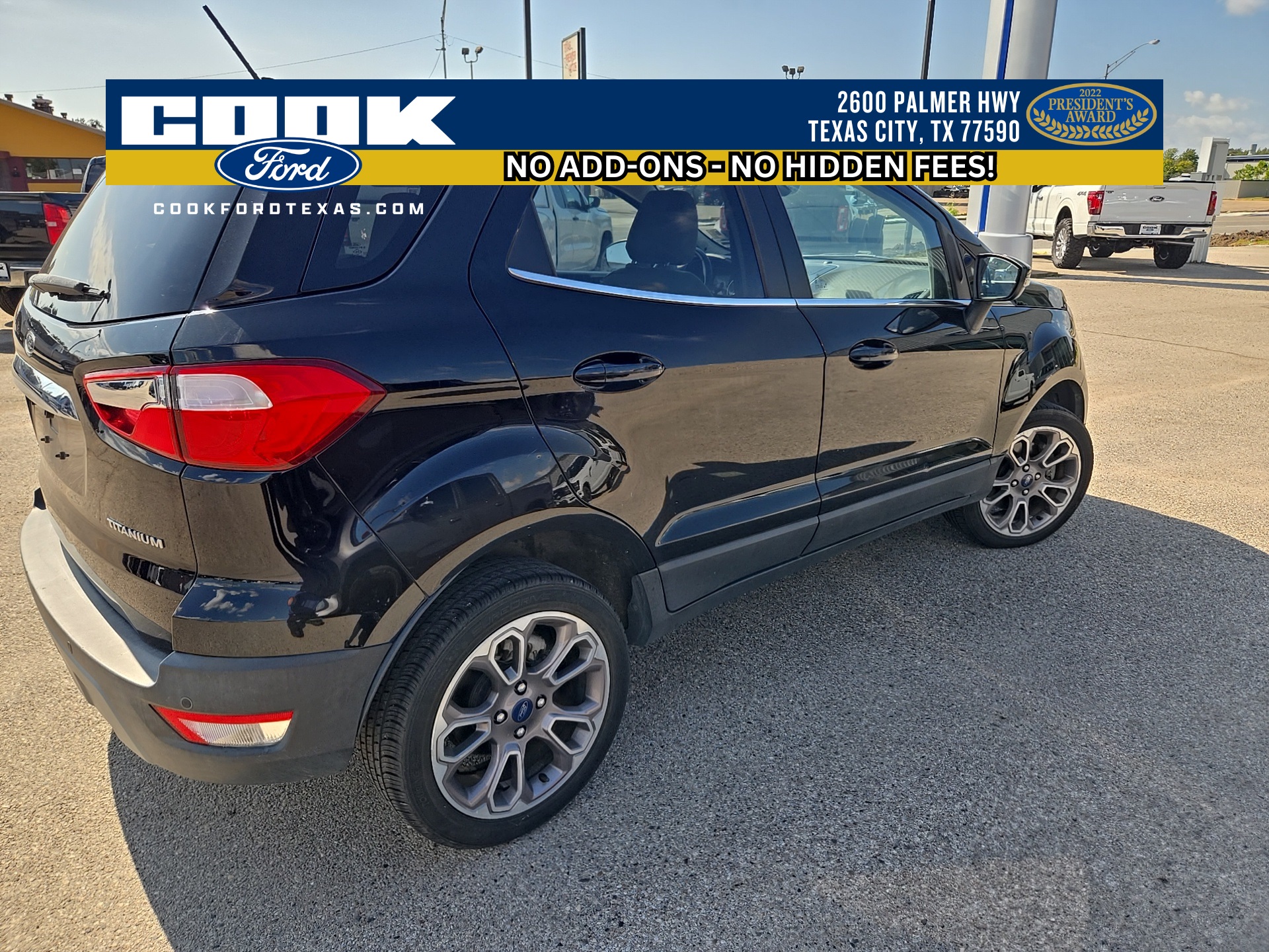 2021 Ford EcoSport Titanium Black at Traditions Chevrolet