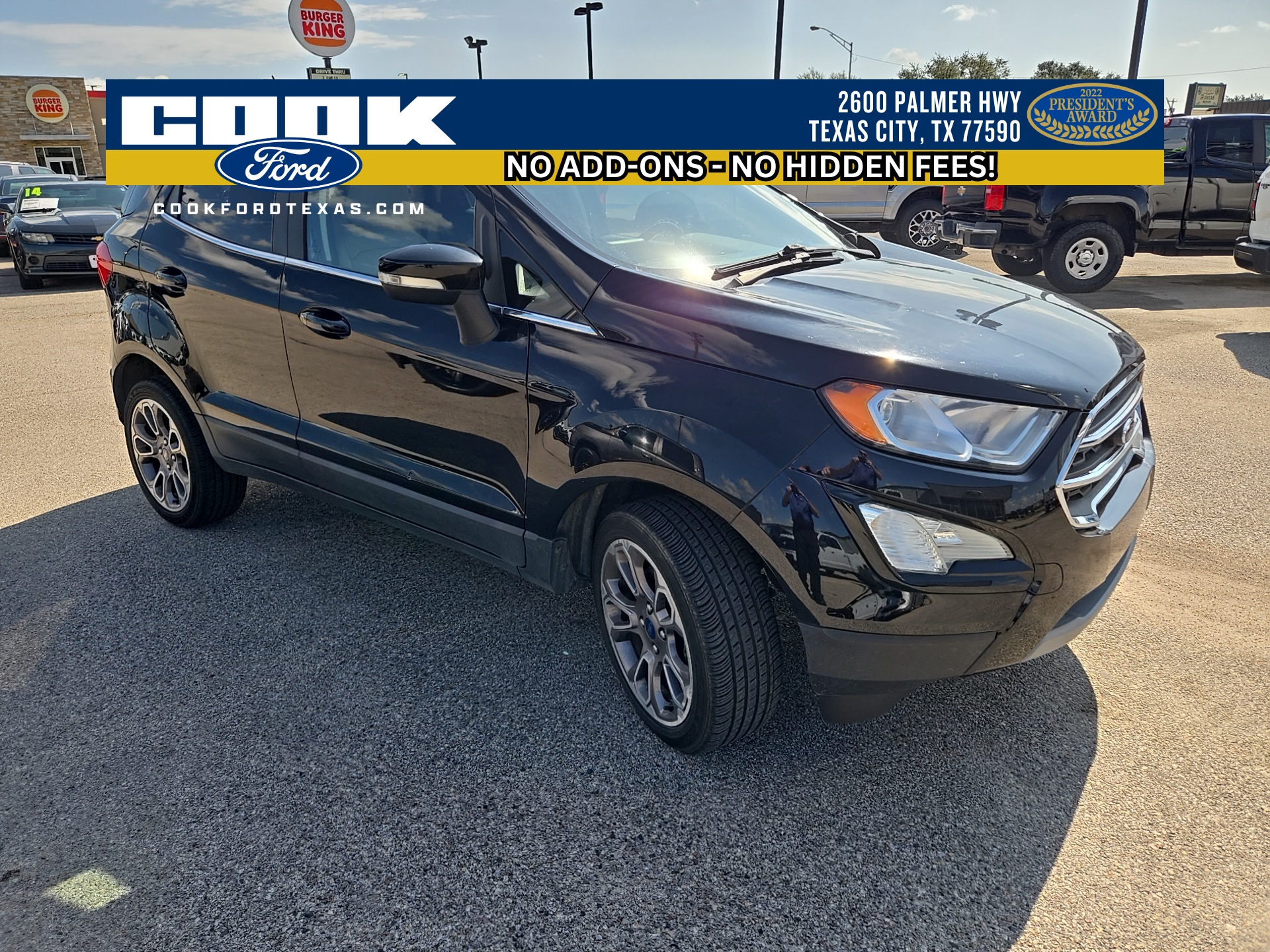 2021 Ford EcoSport Titanium Black at Traditions Chevrolet