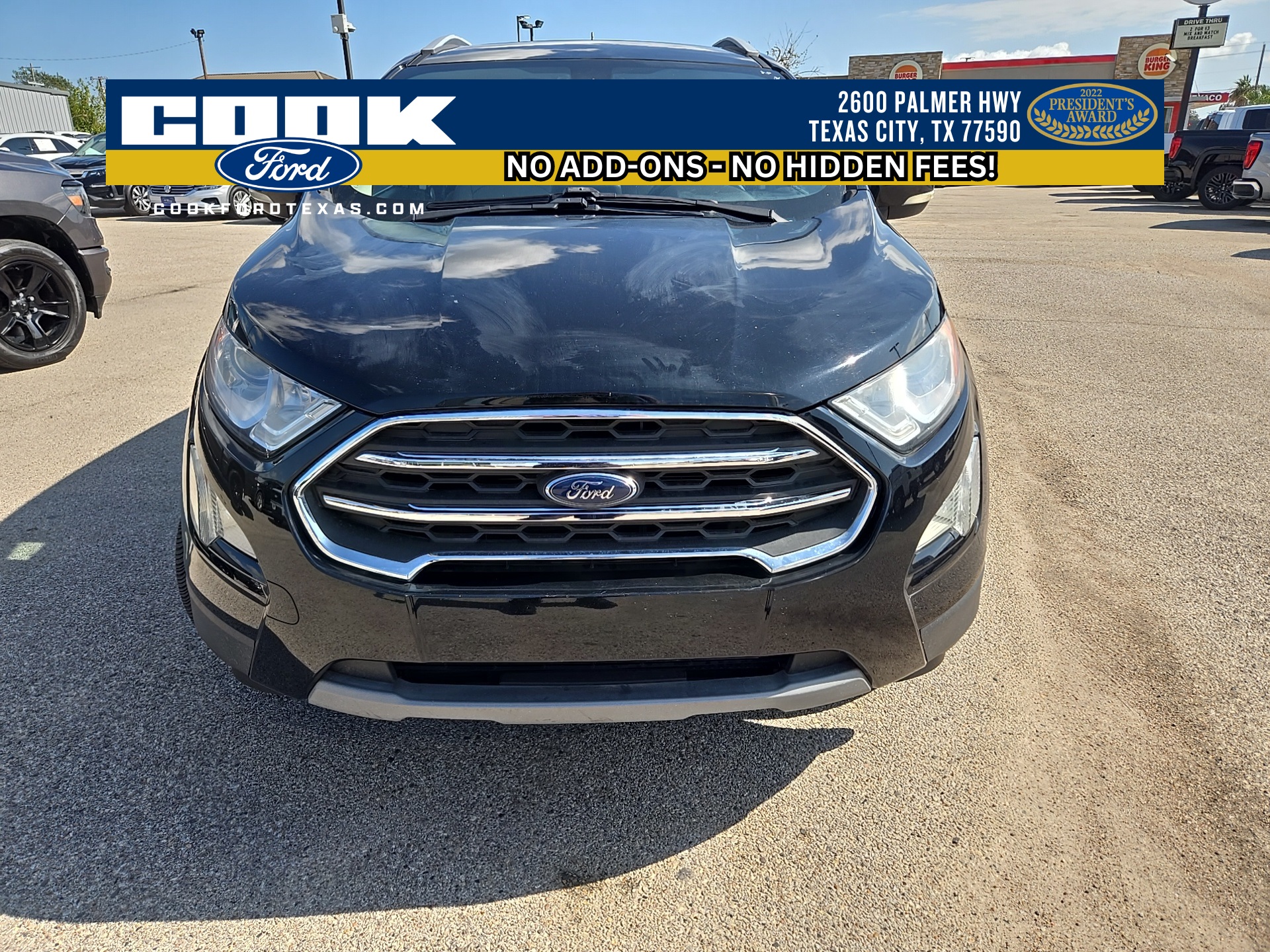 2021 Ford EcoSport Titanium Black at Traditions Chevrolet