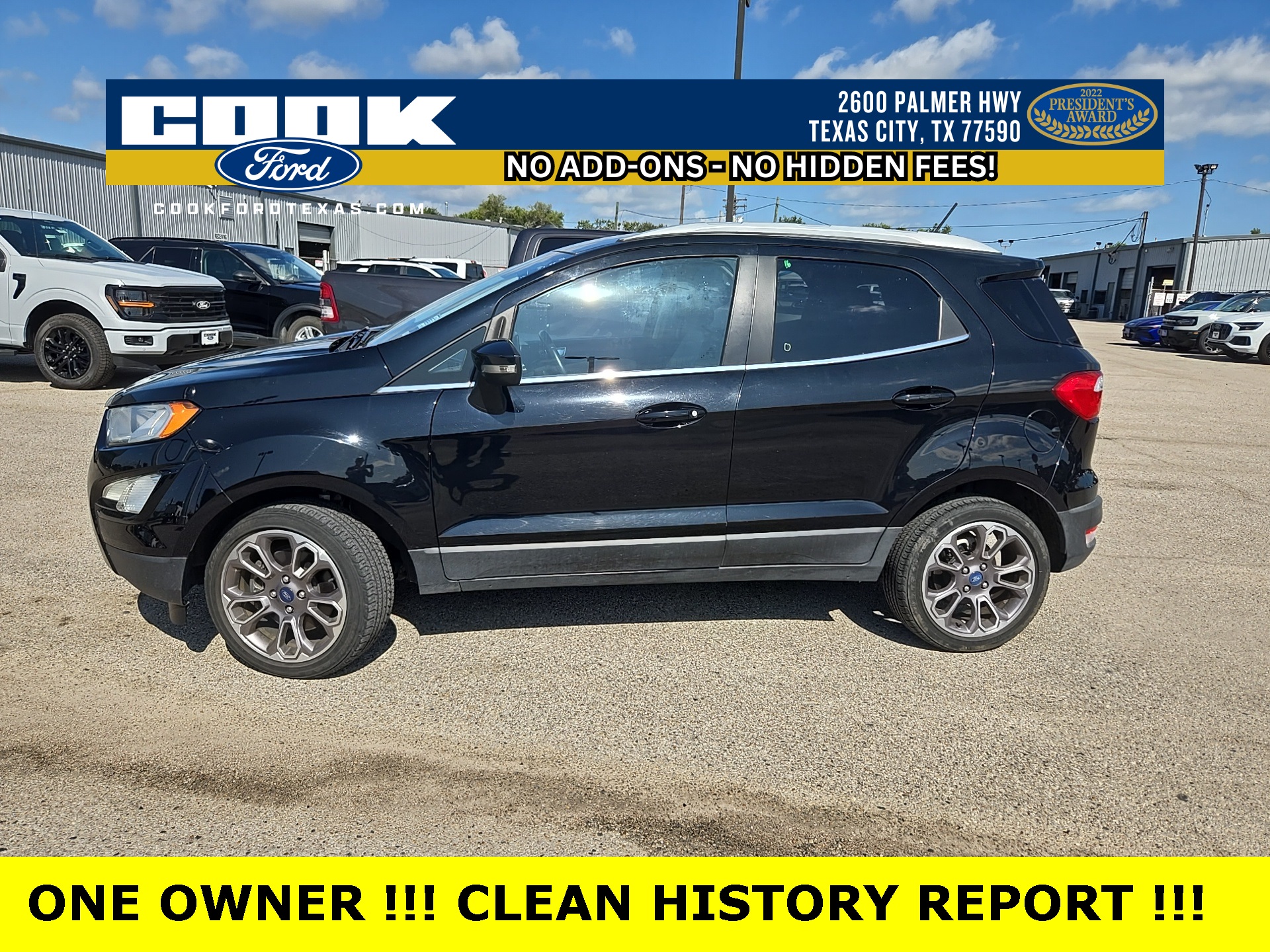 2021 Ford EcoSport Titanium Black at Traditions Chevrolet