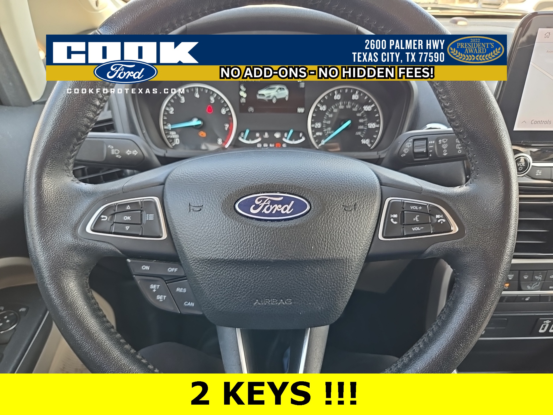 2021 Ford EcoSport Titanium Black at Traditions Chevrolet