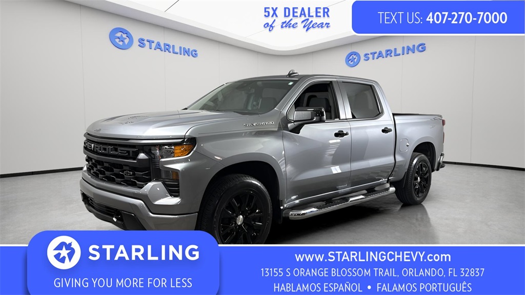 2024 Chevrolet Silverado 1500 Custom Crew Cab RWD