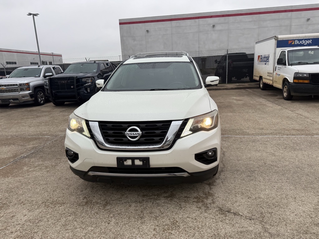 2017 Nissan Pathfinder SL White at Emmons Autoplex