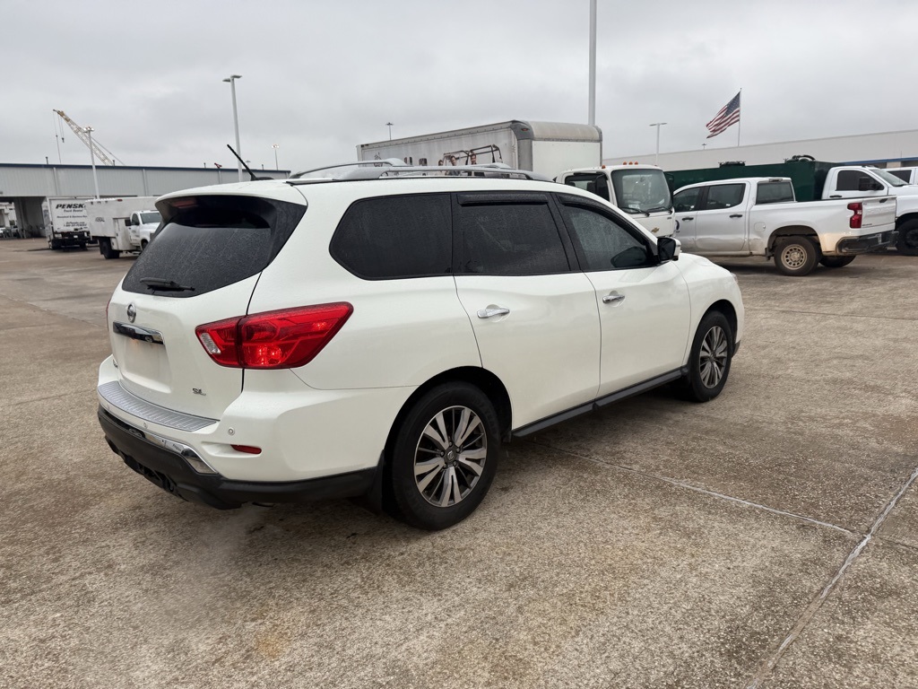 2017 Nissan Pathfinder SL White at Emmons Autoplex