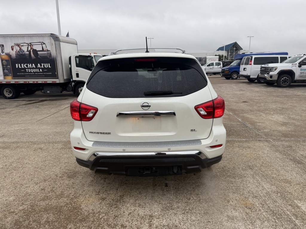 2017 Nissan Pathfinder SL White at Emmons Autoplex