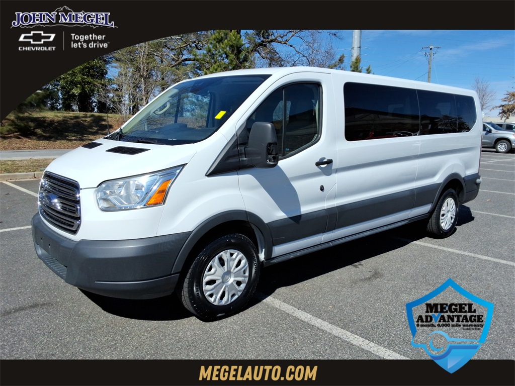 2017 Ford Transit Passenger 350 XLT Low Roof LWB RWD with 60/40 Passenger-Side Doors