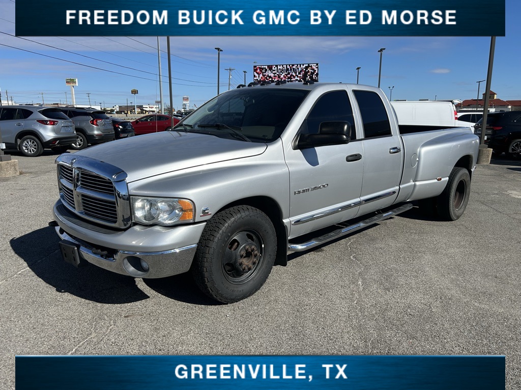 2004 Dodge RAM 3500 SLT Quad Cab LB DRW RWD