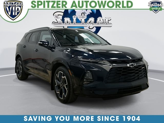 Midnight Blue Metallic 2021 Chevrolet Blazer RS AWD SUV / Crossover All-Wheel Drive 9-Speed Automatic