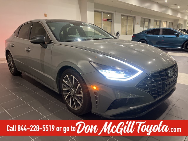 2020 Hyundai Sonata SEL Plus Gray at Bayshore Chrysler Jeep Dodge Ram
