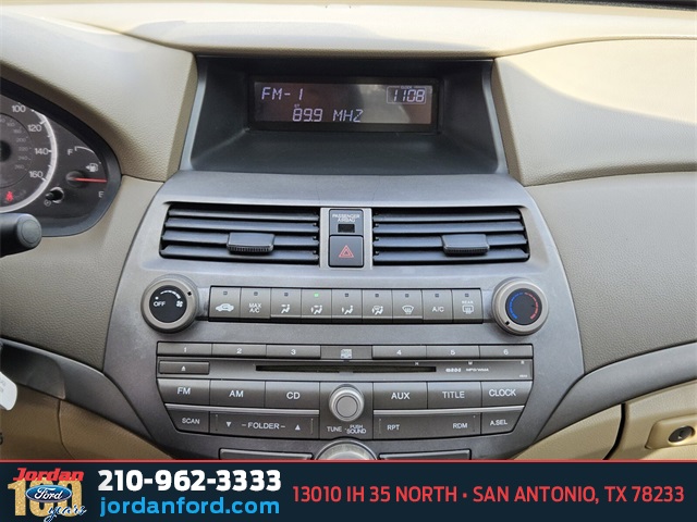 Used Car 2008 Honda Accord  Lx-p For Sale Under $10,000 In San Antonio, Texas