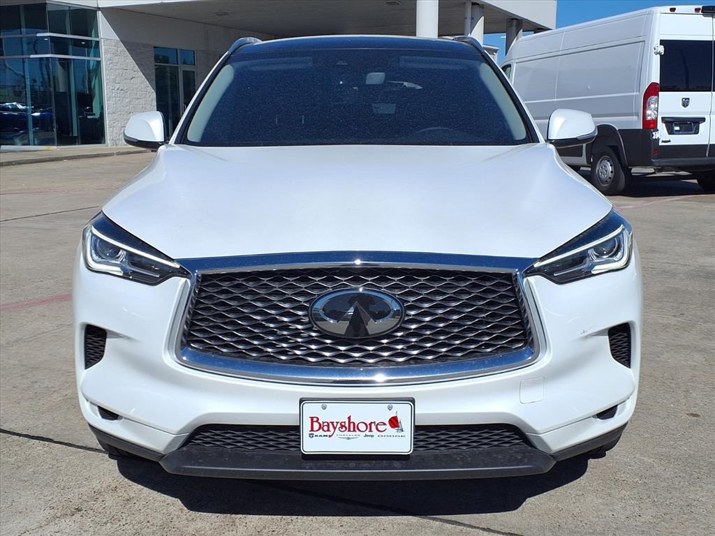 2024 INFINITI QX50 LUXE White at Gullo Toyota