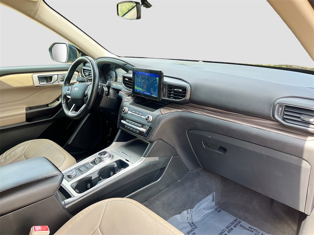 2020 Ford Explorer Limited Black at Bayway Chrysler Dodge Jeep Ram