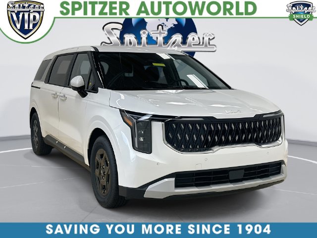 Snow White Pearl 2026 Kia Carnival Minivan Front-Wheel Drive 8-Speed Automatic