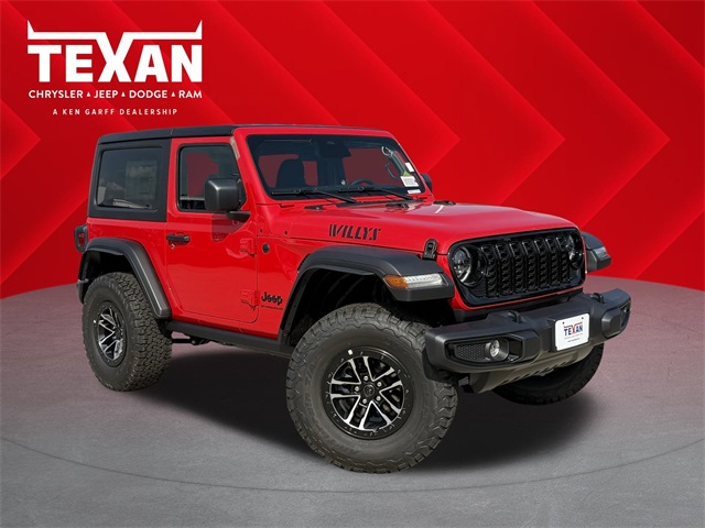 2025 Jeep Wrangler Willys Red at Bayway Chrysler Dodge Jeep Ram