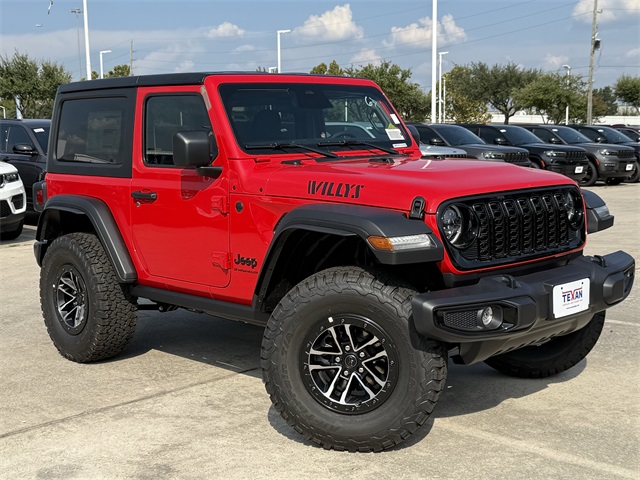 2025 Jeep Wrangler Willys Red at Bayway Chrysler Dodge Jeep Ram