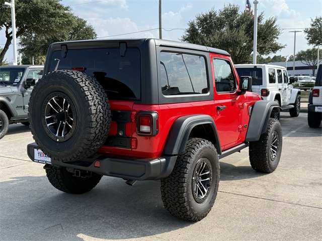 2025 Jeep Wrangler Willys Red at Bayway Chrysler Dodge Jeep Ram