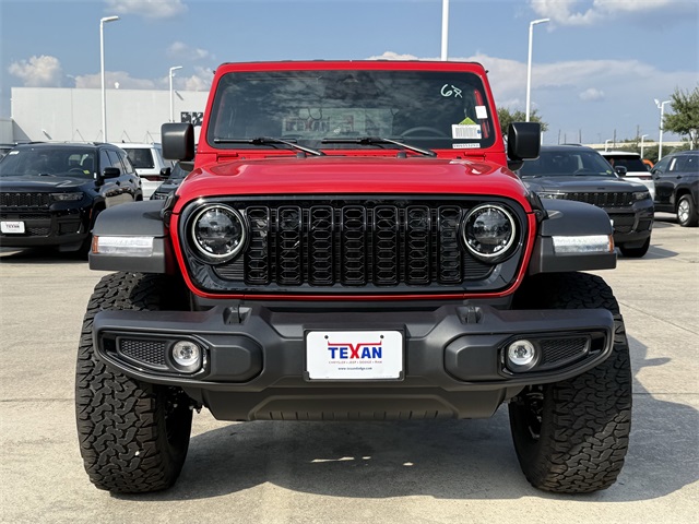 2025 Jeep Wrangler Willys Red at Bayway Chrysler Dodge Jeep Ram