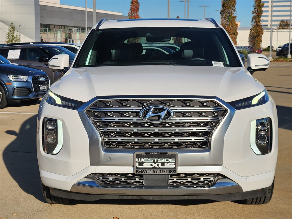 2020 Hyundai Palisade Limited White at Bayway Cadillac of The Woodlands