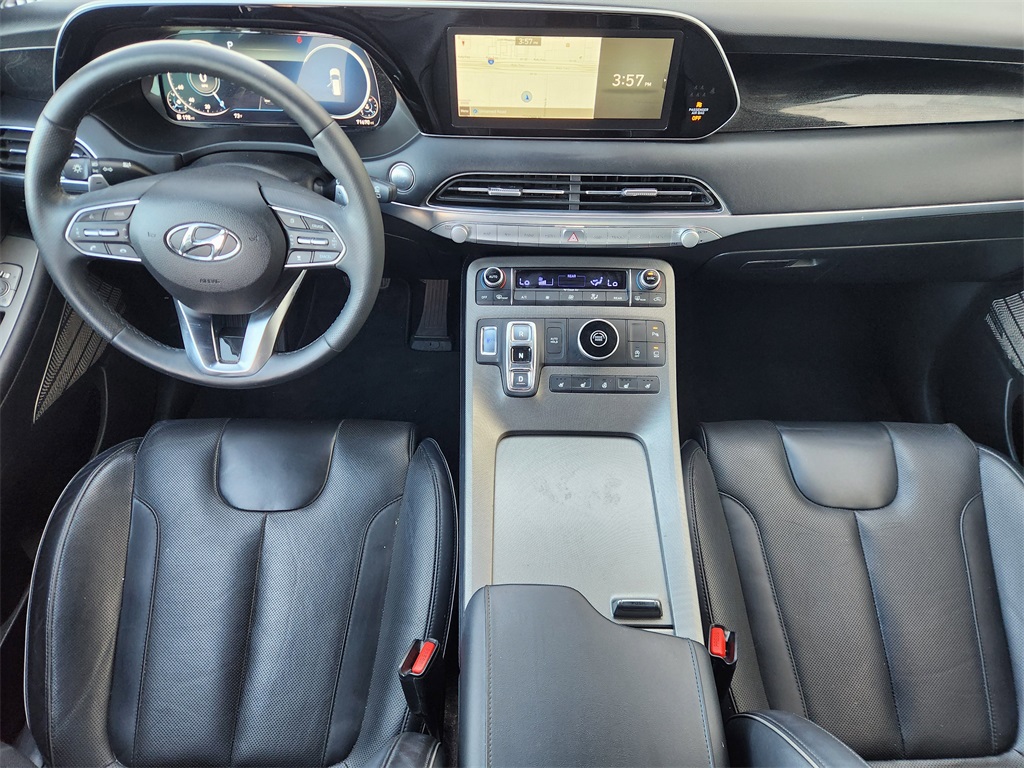 2020 Hyundai Palisade Limited White at Bayway Cadillac of The Woodlands