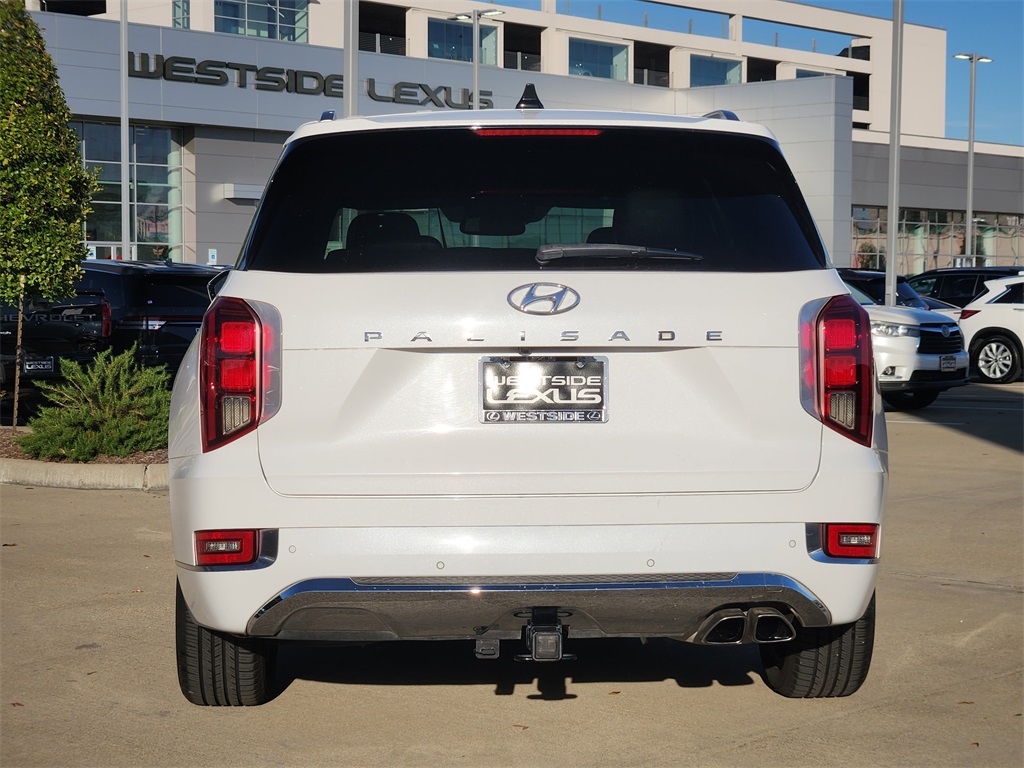 2020 Hyundai Palisade Limited White at Bayway Cadillac of The Woodlands