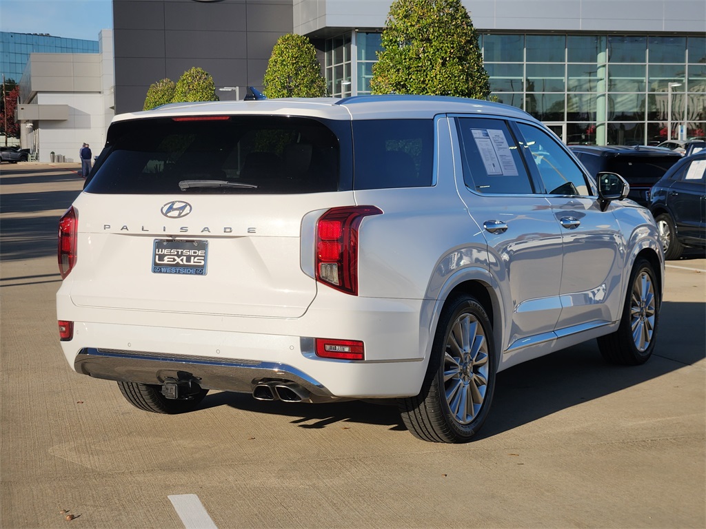 2020 Hyundai Palisade Limited White at Bayway Cadillac of The Woodlands