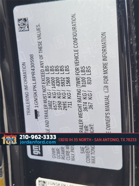 Used Car 2023 Chevrolet Tahoe  Z71 For Sale Under $60,000 In San Antonio, Texas