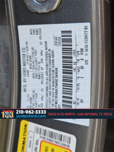 Used Car 2022 Ford Bronco Sport  Big Bend For Sale Under $30,000 In San Antonio, Texas