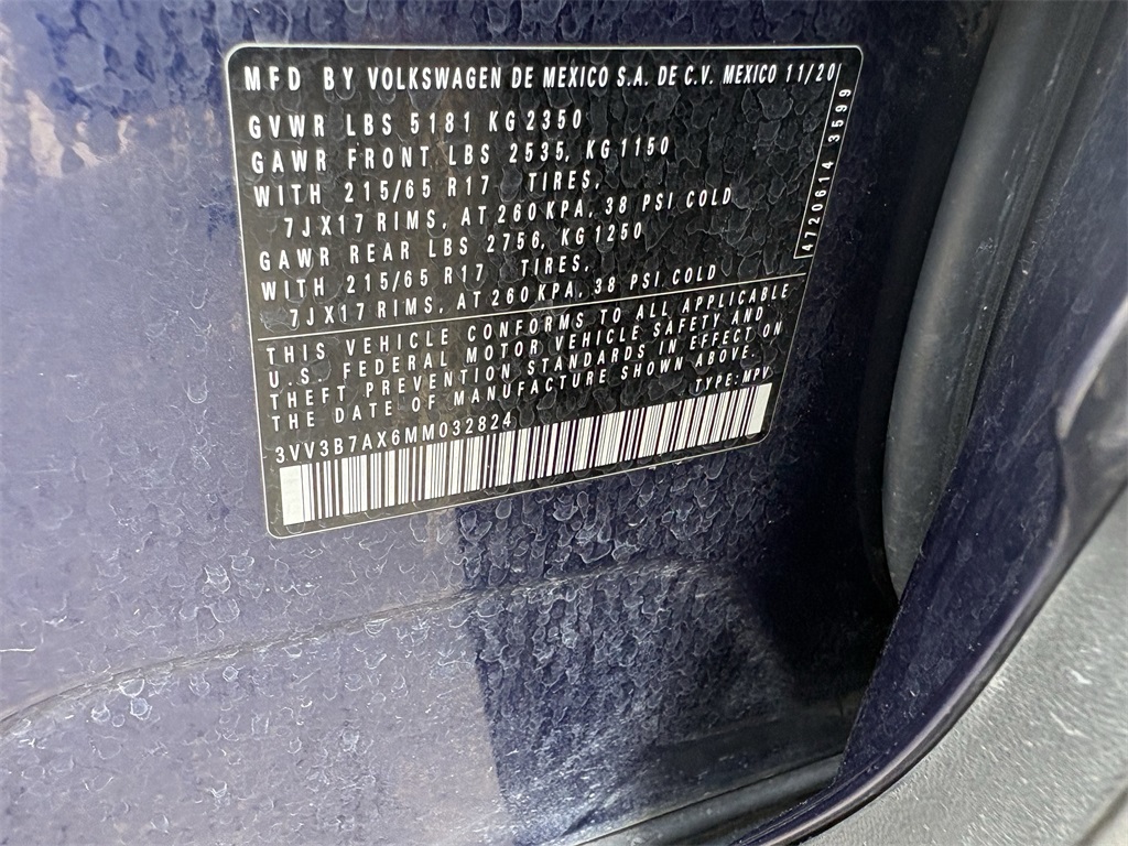 2021 Volkswagen Tiguan 2.0T SE  at DeMontrond Auto Country