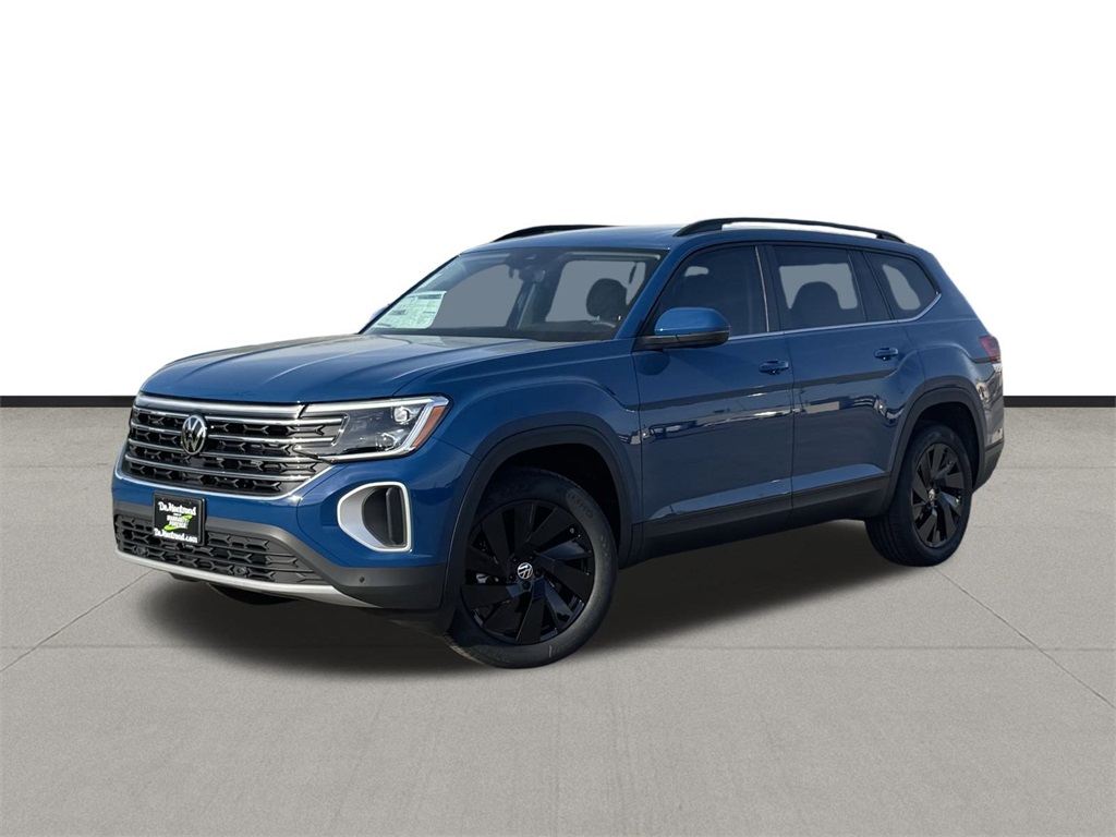 2025 Volkswagen Atlas 2.0T SE w/Technology Blue at DeMontrond Auto Country