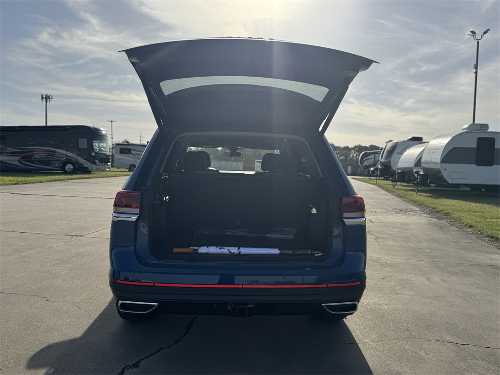 2025 Volkswagen Atlas 2.0T SE w/Technology Blue at DeMontrond Auto Country