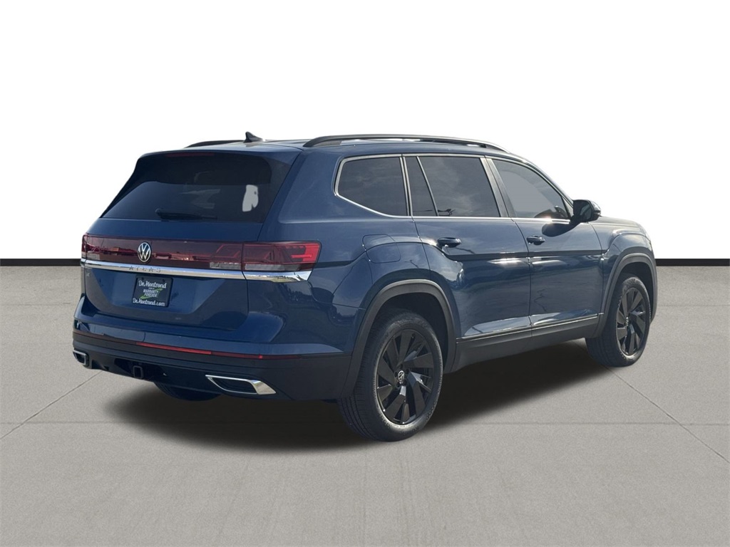 2025 Volkswagen Atlas 2.0T SE w/Technology Blue at DeMontrond Auto Country