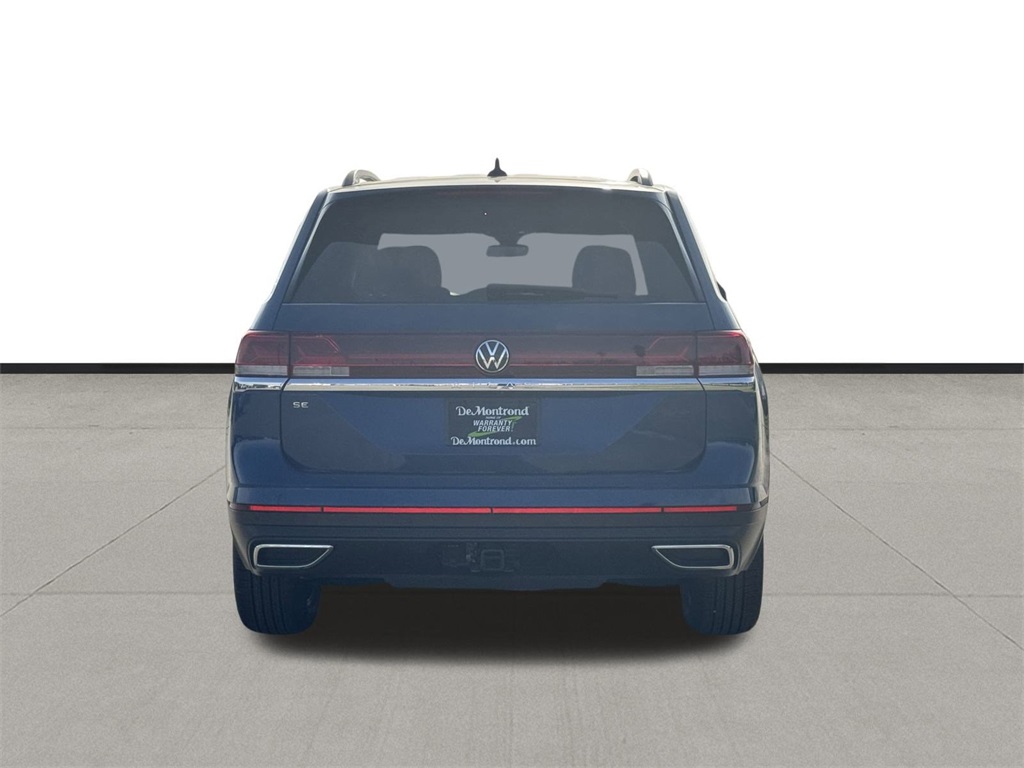 2025 Volkswagen Atlas 2.0T SE w/Technology Blue at DeMontrond Auto Country