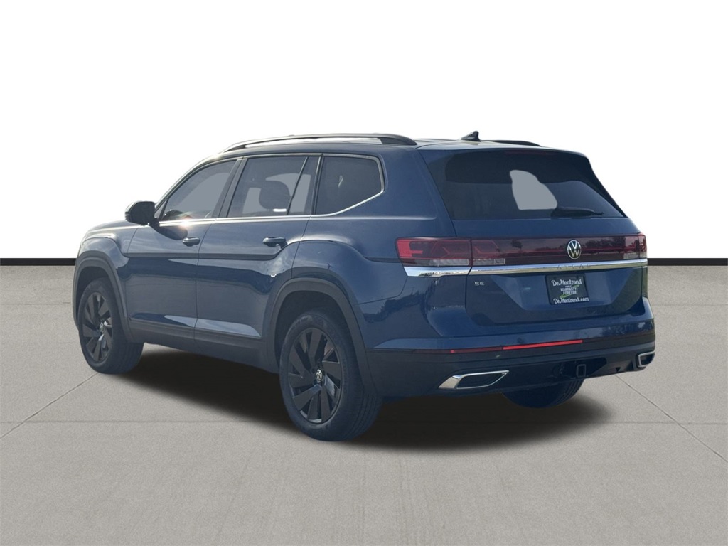 2025 Volkswagen Atlas 2.0T SE w/Technology Blue at DeMontrond Auto Country