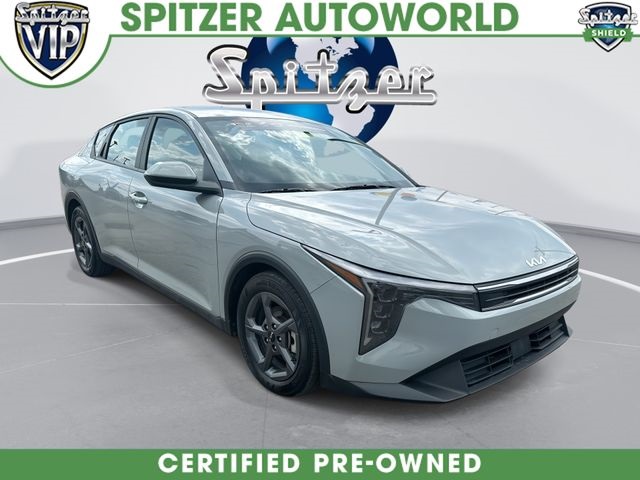 Morning Haze 2025 Kia K4 LXS FWD Sedan Front-Wheel Drive Continuously Variable Transmission